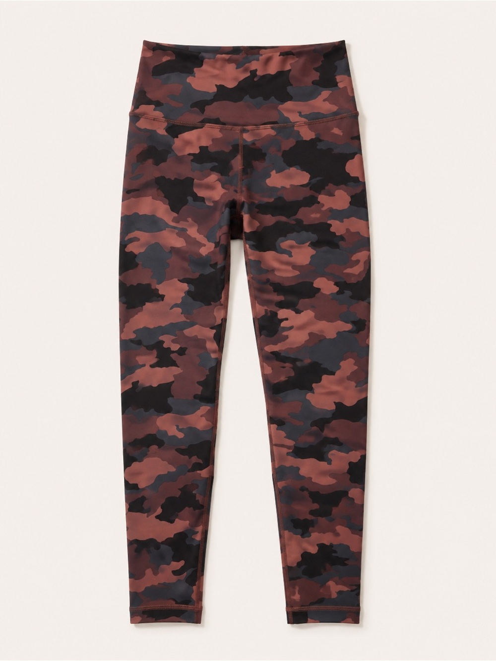 Lululemon High-Waist Camo Leggings - Red/Burgundy Size 4 EUC